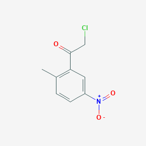 2-Chloro-1-(2-methyl-5-nitrophenyl)ethan-1-one