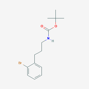 Tert-butyl (3-(2-bromophenyl)propyl)carbamate