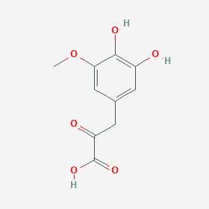 3-(3,4-Dihydroxy-5-methoxyphenyl)-2-oxopropanoic acid