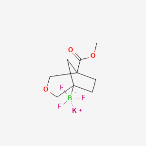 Potassium trifluoro(5-(methoxycarbonyl)-3-oxabicyclo[3.2.1]octan-1-yl)borate