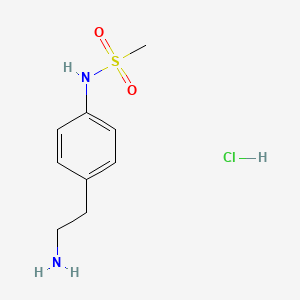 N-[4-(2-aminoethyl)phenyl]methanesulfonamide hydrochloride