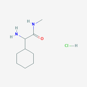 2-amino-2-cyclohexyl-N-methylacetamide hydrochloride