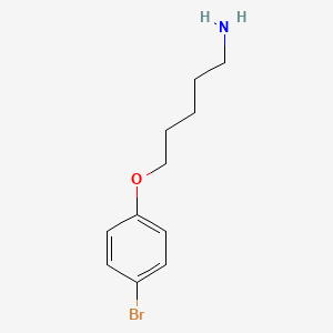 5-(4-Bromophenoxy)pentan-1-amine