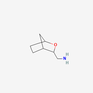 {2-oxabicyclo[2.2.1]heptan-3-yl}methanamine, Mixture of diastereomers