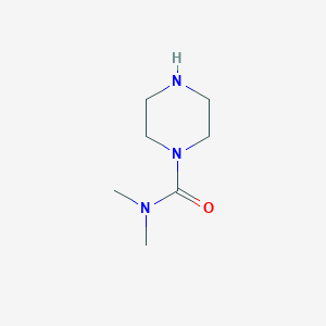 molecular formula C7H15N3O B1348885 N,N-二甲基哌嗪-1-甲酰胺 CAS No. 41340-78-7