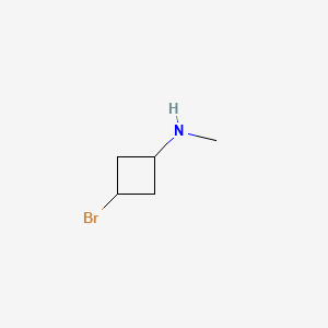 3-bromo-N-methylcyclobutan-1-amine