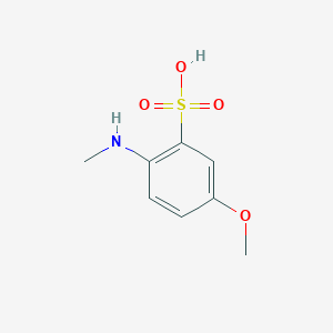 5-Methoxy-2-(methylamino)benzenesulfonic acid