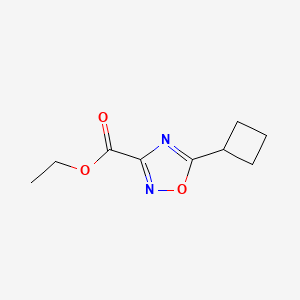 Ethyl 5-cyclobutyl-1,2,4-oxadiazole-3-carboxylate