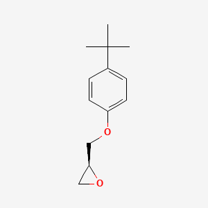 molecular formula C13H18O2 B1348900 4-tert-Butylphenyl glycidyl ether, (+)- CAS No. 250778-94-0