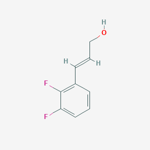 molecular formula C9H8F2O B13489017 (E)-3-(2,3-Difluorophenyl)prop-2-EN-1-OL 