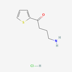 4-Amino-1-(thiophen-2-yl)butan-1-one hydrochloride