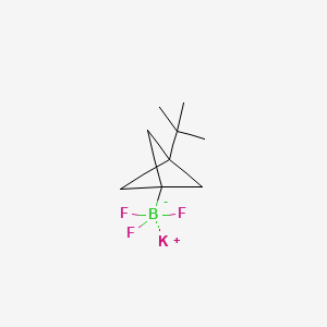 Potassium {3-tert-butylbicyclo[1.1.1]pentan-1-yl}trifluoroboranuide