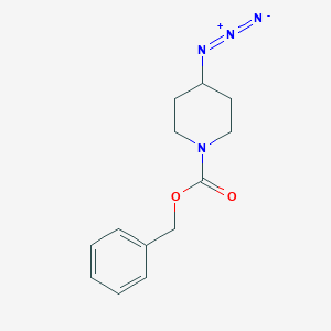 molecular formula C13H16N4O2 B13489065 Benzyl 4-azidopiperidine-1-carboxylate 