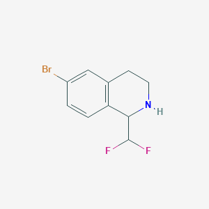 6-Bromo-1-(difluoromethyl)-1,2,3,4-tetrahydroisoquinoline