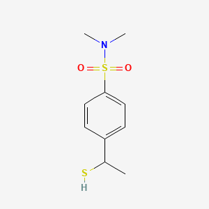 4-(1-Mercaptoethyl)-n,n-dimethylbenzenesulfonamide