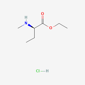 ethyl (2R)-2-(methylamino)butanoate hydrochloride