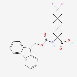 2-({[(9H-fluoren-9-yl)methoxy]carbonyl}amino)-8,8-difluorodispiro[3.1.3^{6}.1^{4}]decane-2-carboxylic acid