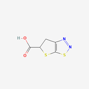 5H,6H-thieno[3,2-d][1,2,3]thiadiazole-5-carboxylic acid