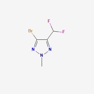 4-bromo-5-(difluoromethyl)-2-methyl-2H-1,2,3-triazole