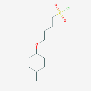 4-((4-Methylcyclohexyl)oxy)butane-1-sulfonyl chloride