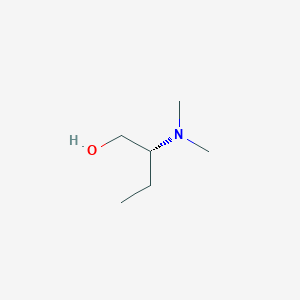 molecular formula C6H15NO B13489316 (2R)-2-(dimethylamino)butan-1-ol 