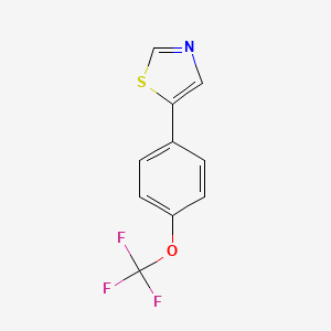 5-[4-(Trifluoromethoxy)phenyl]-1,3-thiazole