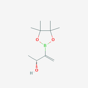 (2R)-3-(4,4,5,5-tetramethyl-1,3,2-dioxaborolan-2-yl)but-3-en-2-ol