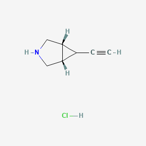 (1R,5S,6R)-6-ethynyl-3-azabicyclo[3.1.0]hexane hydrochloride