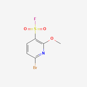 6-Bromo-2-methoxypyridine-3-sulfonyl fluoride