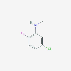 5-chloro-2-iodo-N-methylaniline