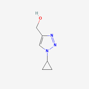 (1-cyclopropyl-1H-1,2,3-triazol-4-yl)methanol