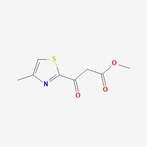 Methyl 3-(4-methylthiazol-2-yl)-3-oxopropanoate