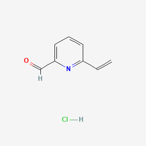 6-Ethenylpyridine-2-carbaldehyde hydrochloride