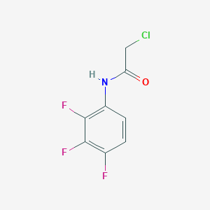 molecular formula C8H5ClF3NO B1348960 2-氯-N-(2,3,4-三氟苯基)乙酰胺 CAS No. 243644-03-3