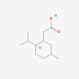 2-[5-methyl-2-(propan-2-yl)cyclohexyl]acetic acid, Mixture of diastereomers