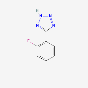 5-(2-fluoro-4-methylphenyl)-1H-1,2,3,4-tetrazole