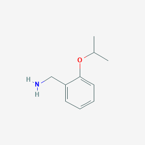 molecular formula C10H15NO B1348965 (2-Isopropoxyphenyl)methanamine CAS No. 227199-51-1