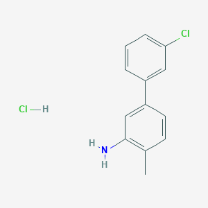 3'-Chloro-4-methyl-[1,1'-biphenyl]-3-amine hydrochloride