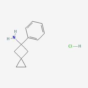 5-Phenylspiro[2.3]hexan-5-amine hydrochloride