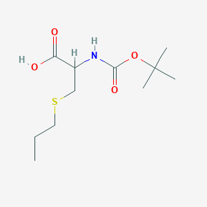 n-(Tert-butoxycarbonyl)-s-propylcysteine