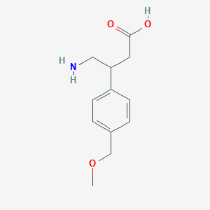 4-Amino-3-(4-(methoxymethyl)phenyl)butanoic acid