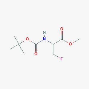 Methyl 2-{[(tert-butoxy)carbonyl]amino}-3-fluoropropanoate