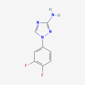 1-(3,4-difluorophenyl)-1H-1,2,4-triazol-3-amine