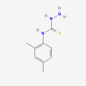 molecular formula C9H13N3S B1348985 4-(2,4-二甲苯基)-3-硫代氨基脲 CAS No. 66298-09-7