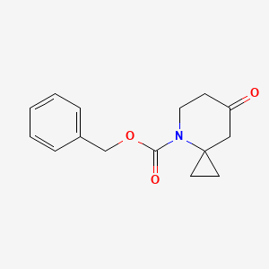 Benzyl 7-oxo-4-azaspiro[2.5]octane-4-carboxylate