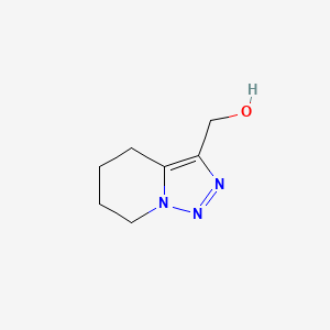 molecular formula C7H11N3O B13489900 {4H,5H,6H,7H-[1,2,3]triazolo[1,5-a]pyridin-3-yl}methanol 