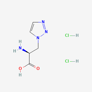 (2S)-2-amino-3-(1H-1,2,3-triazol-1-yl)propanoic acid dihydrochloride