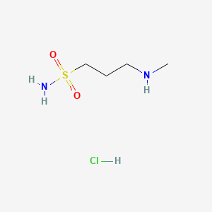 3-(Methylamino)propane-1-sulfonamide hydrochloride