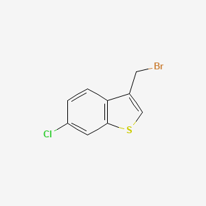 3-(Bromomethyl)-6-chloro-1-benzothiophene