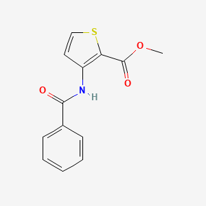 B1348995 Methyl 3-(benzoylamino)-2-thiophenecarboxylate CAS No. 79128-70-4